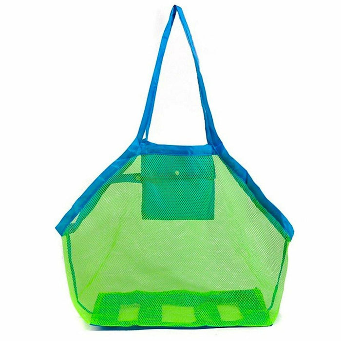 Doodle Extra Large Mesh Toy Bag - Green/Blue