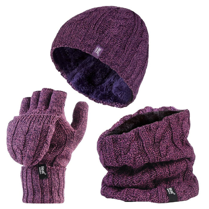 Heat Holders - Ladies Set - Hat / Converter Glove / Neckwarmer