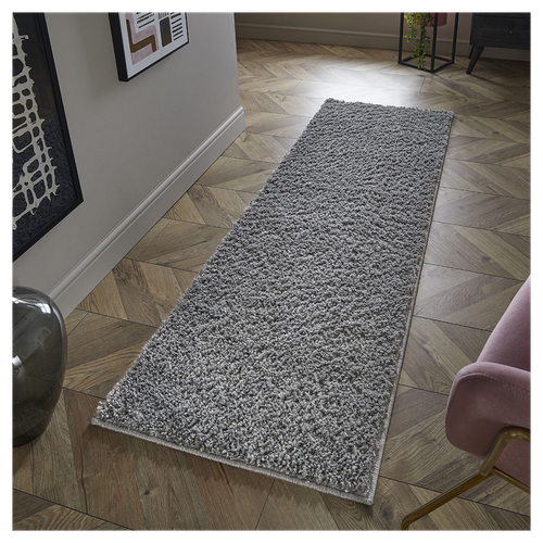 Larissa Shaggy 67x200cm Ghost Grey Runner