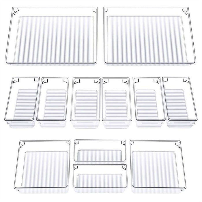 Drawer Organiser Trays - Set of 12 | Pukkr