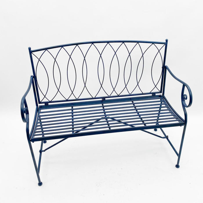 Premium Quality 109CM Blue 2 Seater Bench - Buy with Confidence!