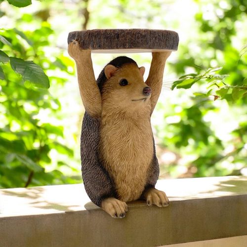 36CM HEDGEHOG TABLE GARDEN DECOR