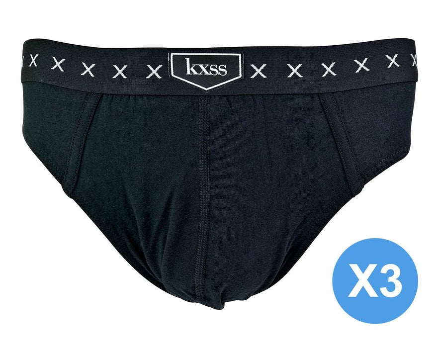 KXSS - 3 Pairs Mens Briefs