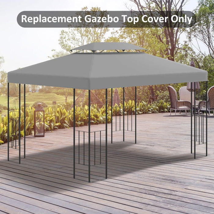 High Quality 3x4m Gazebo Replacement Roof Canopy - UV Cover, Sun Awning - Professional Seller