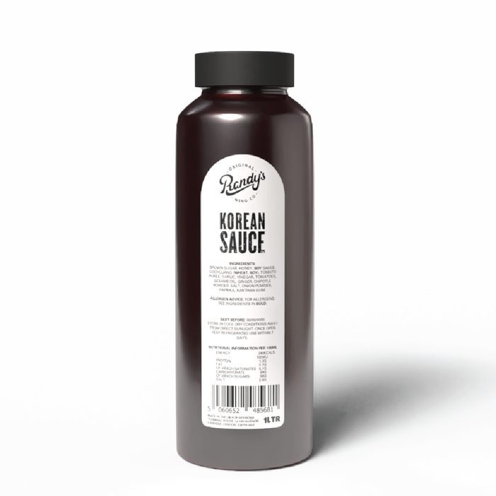 Randy's Korean - 6 x 1ltr Korean Sauce