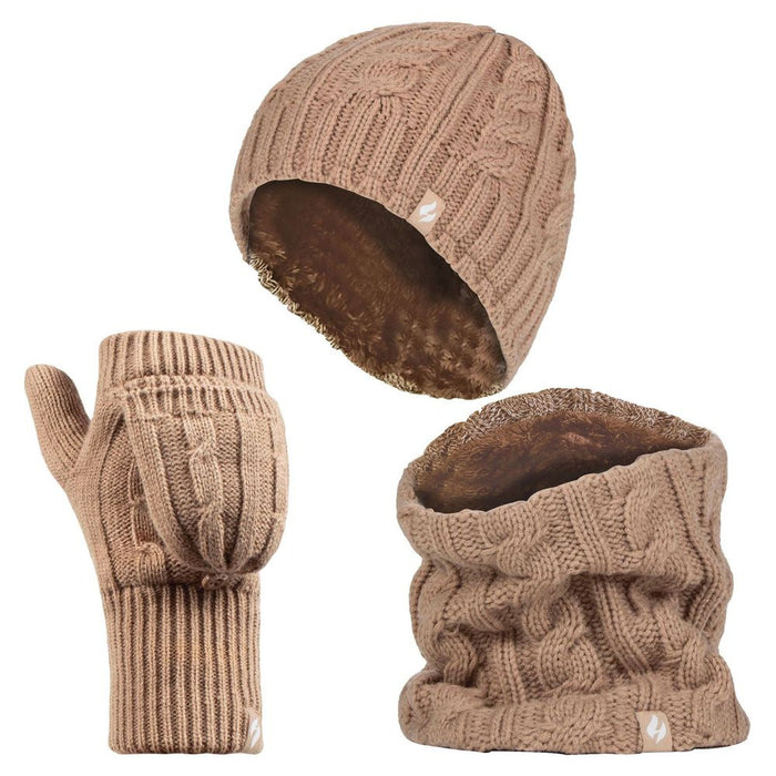 Heat Holders - Ladies Set - Hat / Converter Glove / Neckwarmer