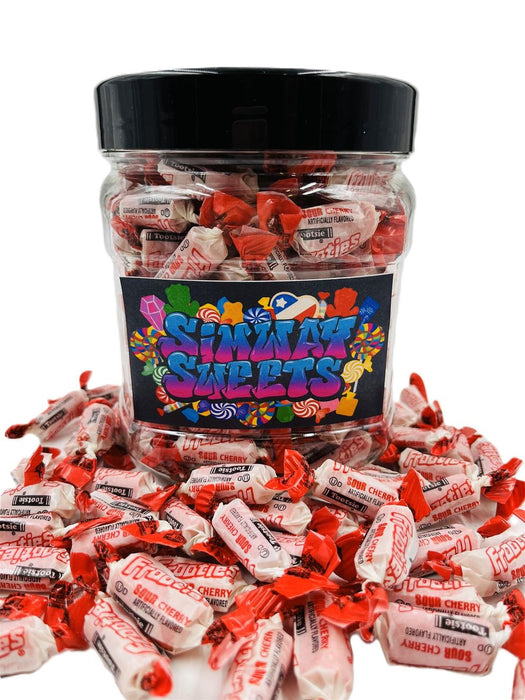 Sour Cherry Frooties: 180pcs, Imported USA, Date Assured, Simway Sweets