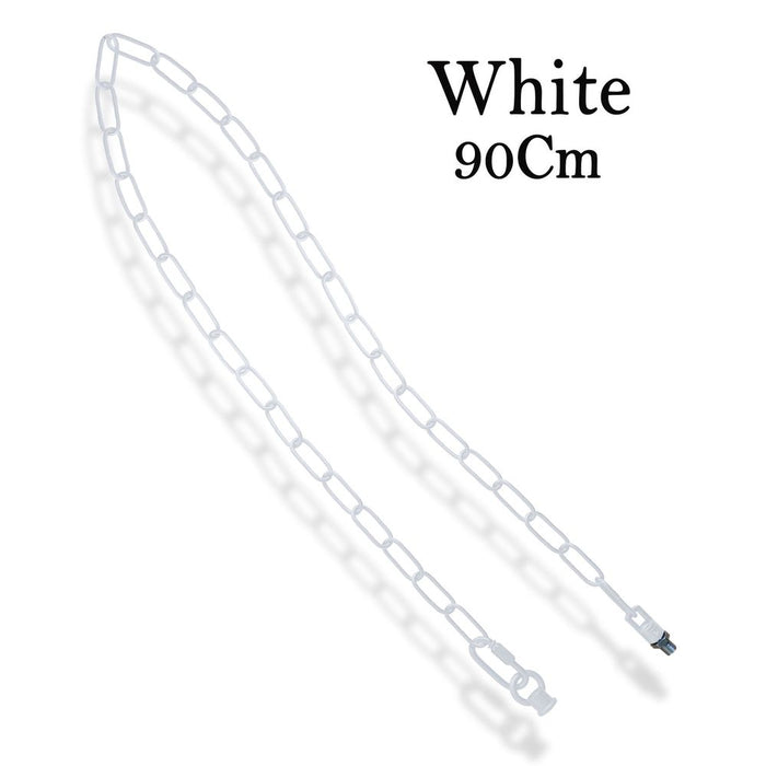 Premium White Light Chain for Ceiling Pendant Chandeliers - High Quality, Versatile, 38mm x 16mm