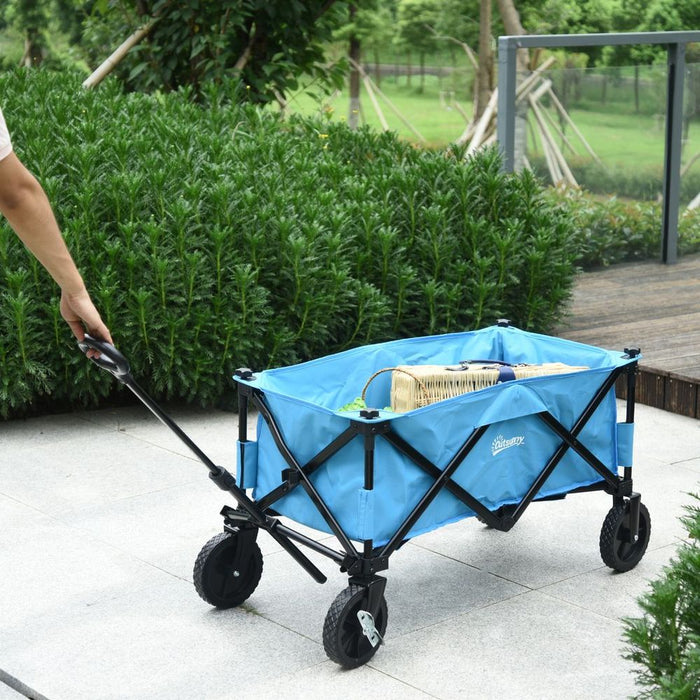 Foldable Cargo Wagon Trailer Trolley for Beach Garden - Professional Seller, High Quality