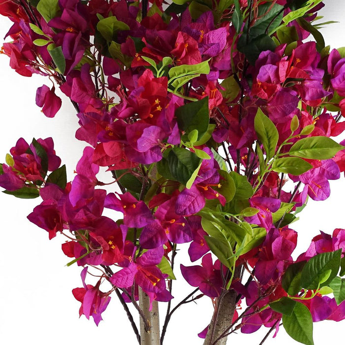 120cm Pink Bougainvillea Tree - Lifelike, Low-Maintenance Artificial Plant with Incredible Detail