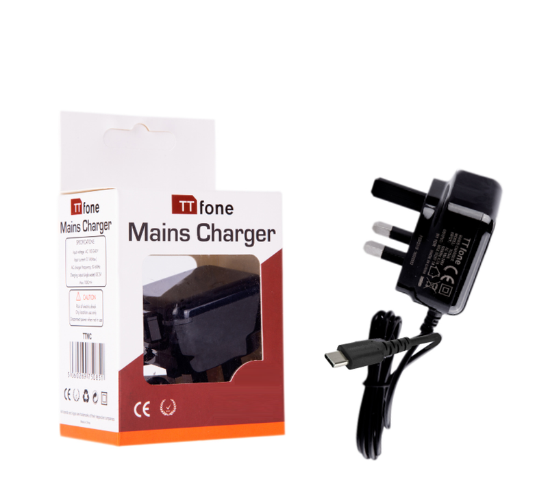 TTfone Original USB TypeC - Mains Charger for TTfone TT660
