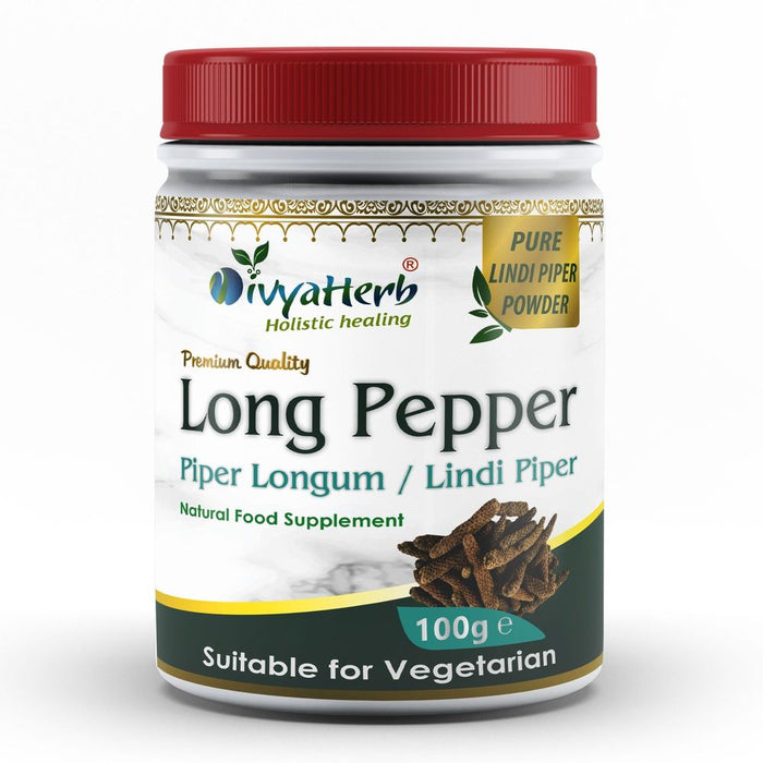 Premium Long Pepper Powder - Best Quality Pippali - Aromatic & Unique Herbal Spice: 80g