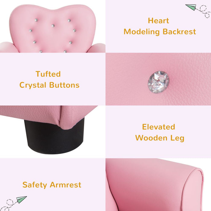 Premium Quality Kids Toddler Sofa: Safe, Comfy & Stylish Seating Chair for Little Princesses