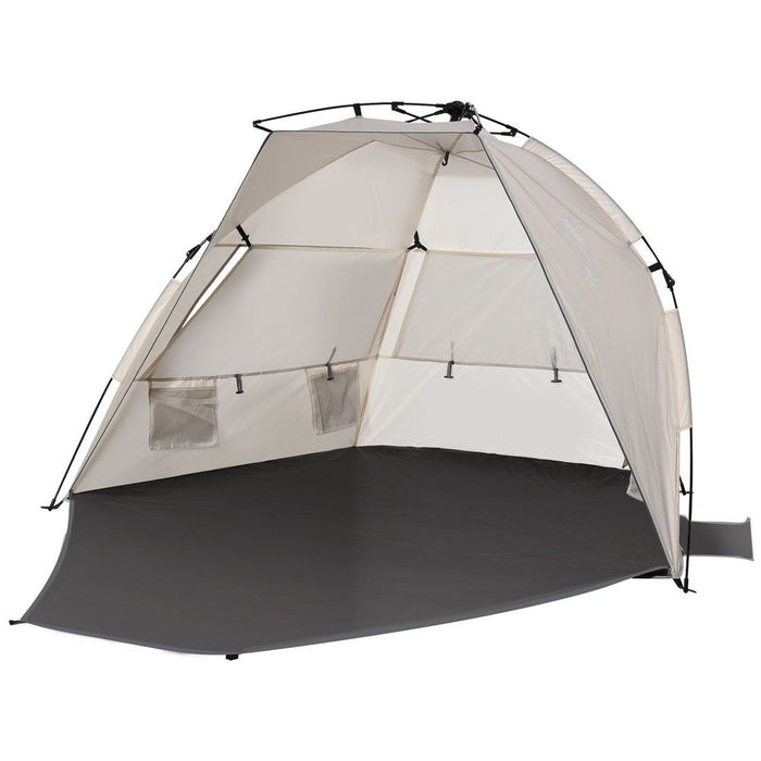 Premium 2-Person UV Beach Tent Sun Shelter | Pop-Up Design | Floor Included