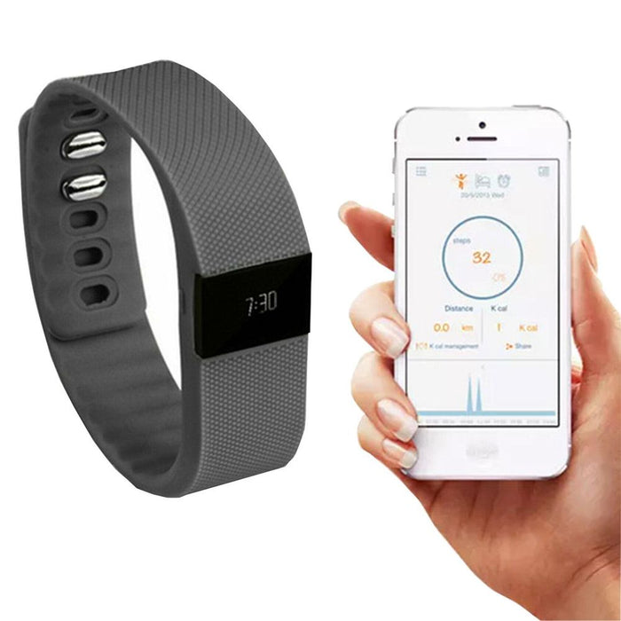 Aquarius OLED Bluetooth Fitness Tracker - Grey