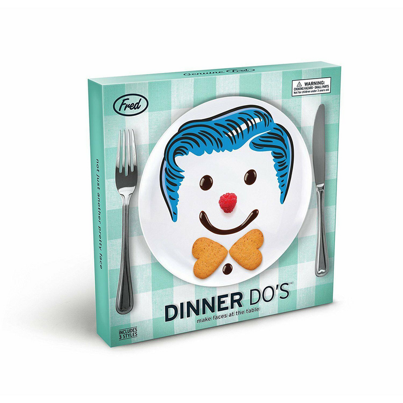 Fred Childrens Dinner Plate `Dinner Do's` Boy Design