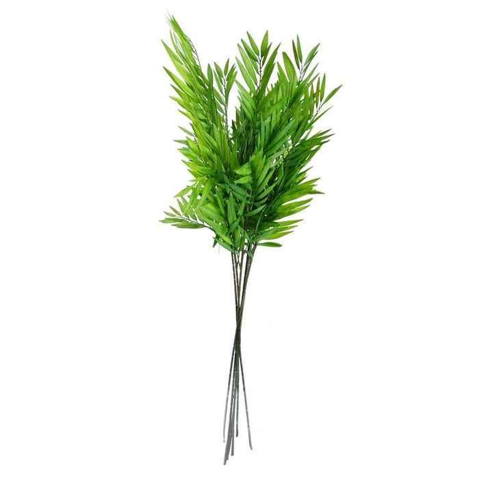 6-Pack 85cm Bamboo Fern Stems | Artificial Plant Decorations | High Quality & Versatile