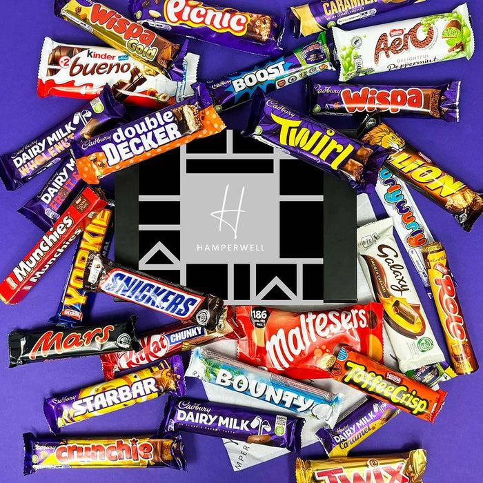 Ultimate Chocolate Lovers Gift Hamper - Cadbury, Nestl?, Mars, Kinder, and More!