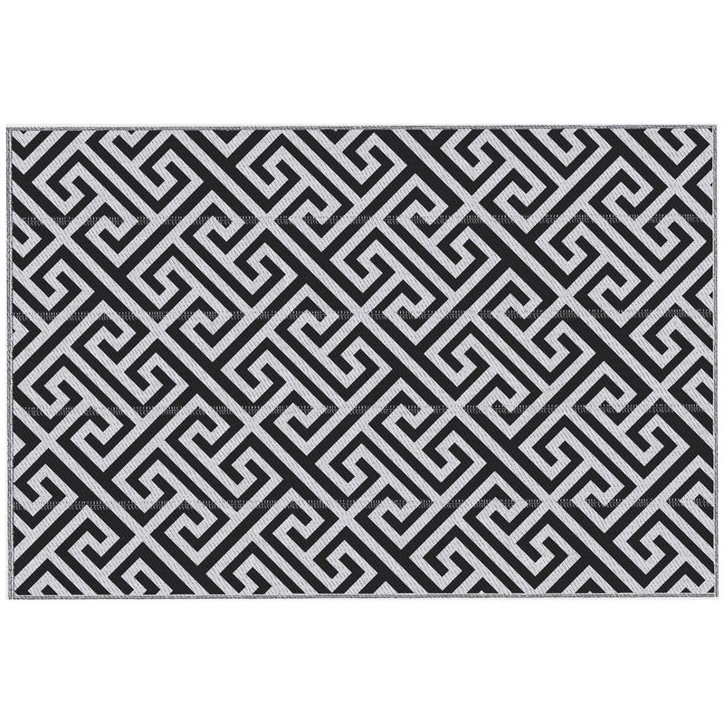 Outsunny 182x274cm Reversible Outdoor Rug - Portable & Durable - Perfect for RV Camping & More!