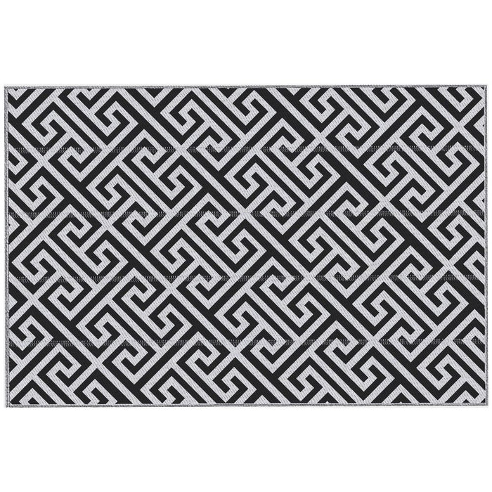 Outsunny 182x274cm Reversible Outdoor Rug - Portable & Durable - Perfect for RV Camping & More!