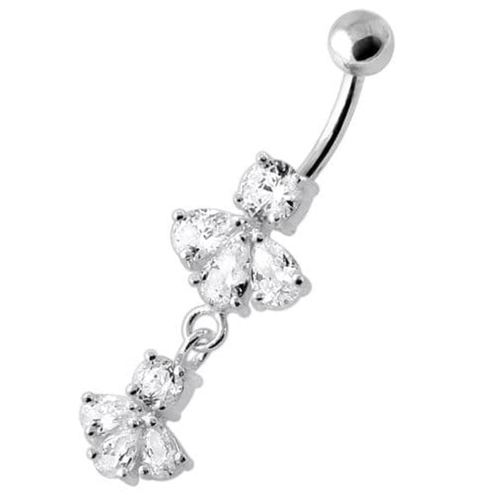 Fancy Jeweled Navel Belly Ring 