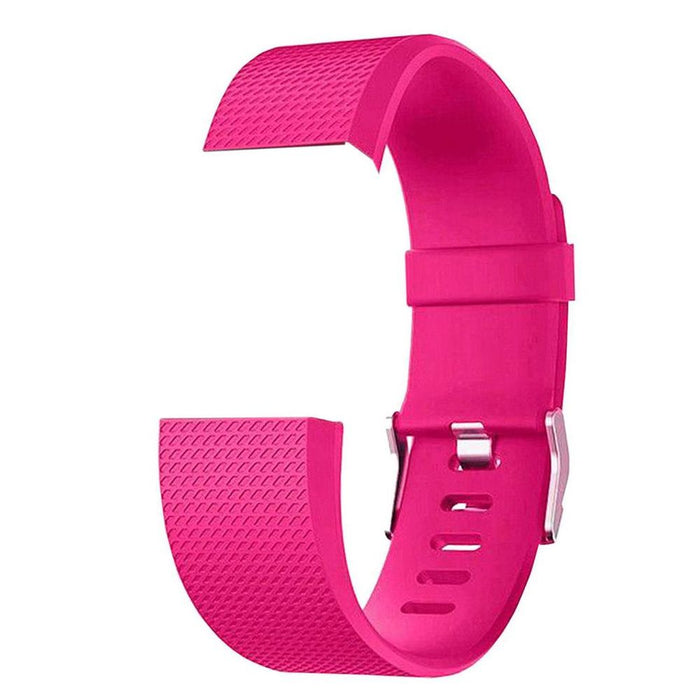 Fitbit Charge2 Classic Replacement Straps, Adjustable Metal Clasp, HotPink