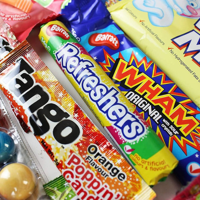 Deluxe Retro Sweets Gift Hamper - Nostalgic Candy Assortment