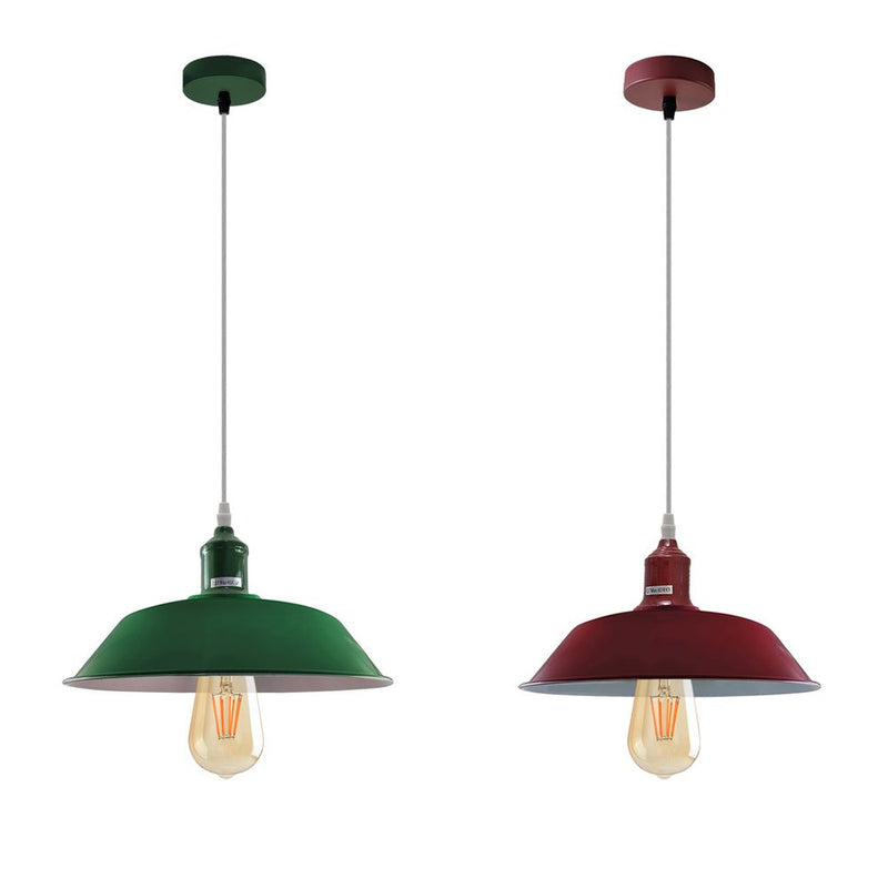 Modern Hanging Ceiling Lamp,LightShade Lighting UK E27 Adjustable Pendant Light