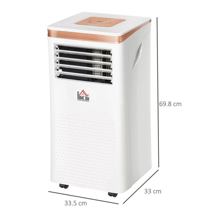 HOMCOM 10000 BTU Portable AC: 4 Modes, LED Display, Timer - Home & Office