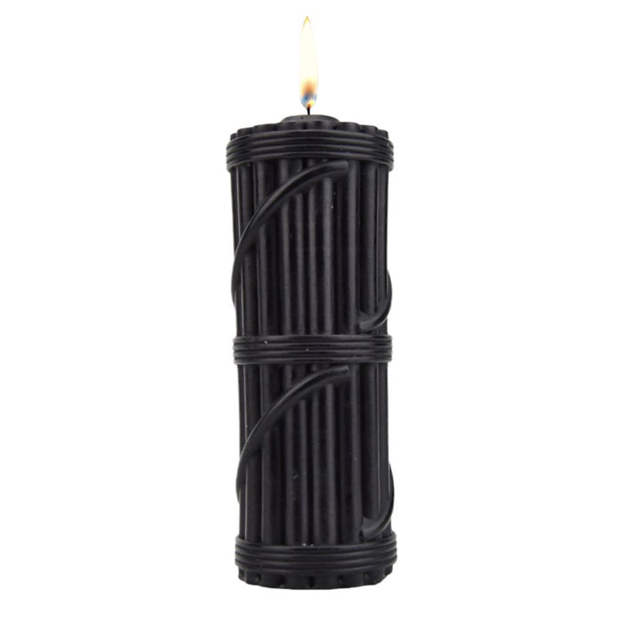 Seductive Pleasure. Hot Wax Candle - Black