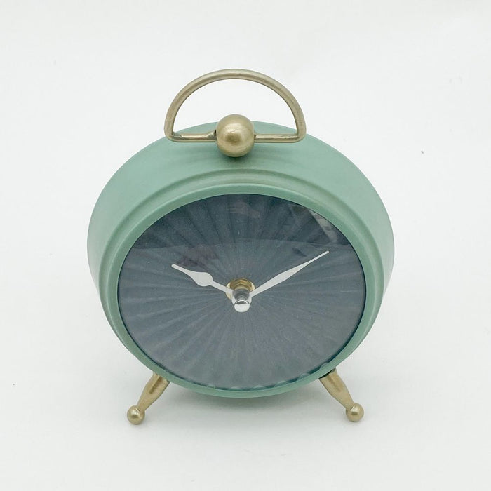 Handcrafted 19CM Table Clock - Reliable Timekeeper for Home or Office