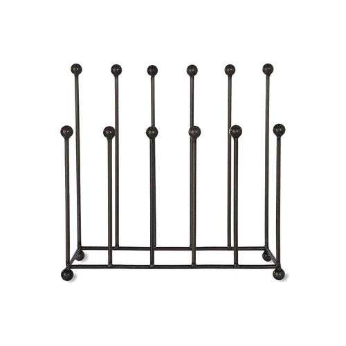 Neo Steel Black Powder Coated Boot Rack � Holds 6 Pairs