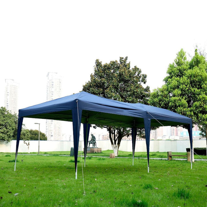 3x6m Garden Water Resistant Pop Up Gazebo Marquee Party Wedding Canopy Awning