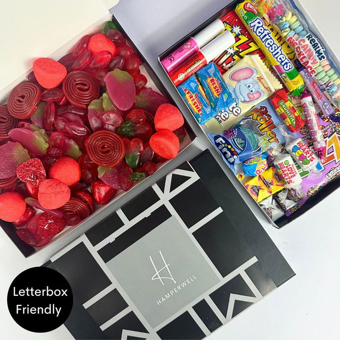 Red Sweets Letterbox Gift Hamper