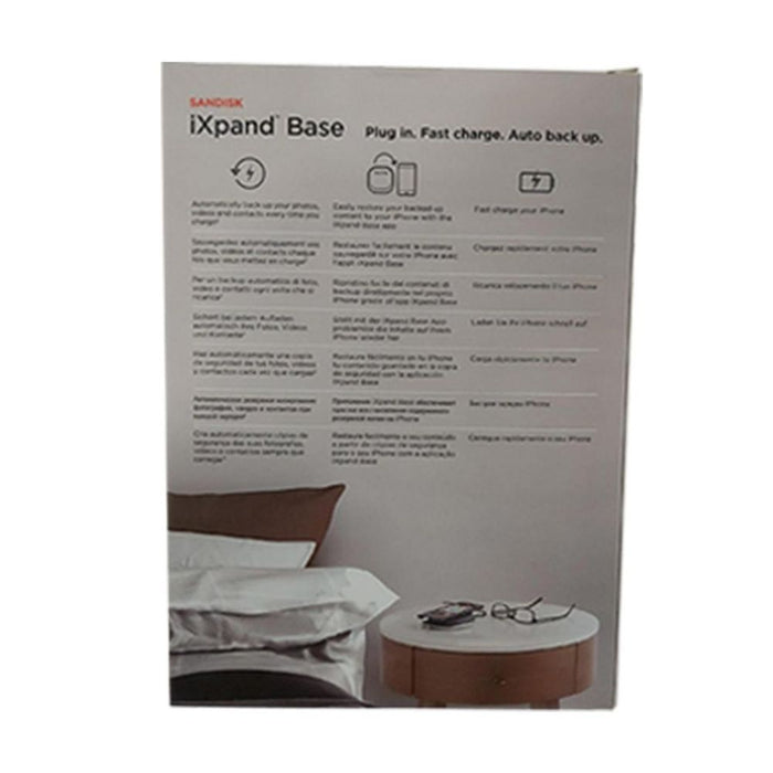 SanDisk iXpand Base - Charge & Backup Your iPhone - 32 GB - Black