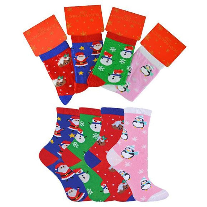 RJM Children's Christmas Socks (SK301A)