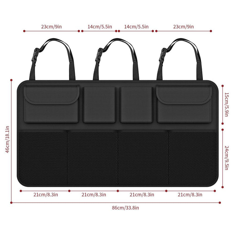 Premium VINSANI Boot Organizer - Superior Quality & Maximum Durability for All Vehicles!