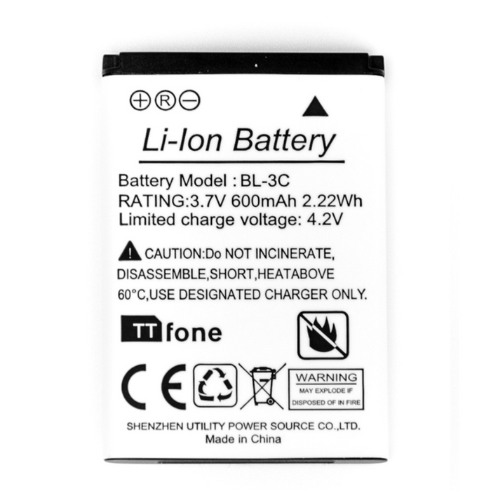 High-Quality TTBL3C Battery for TTfone TT300 - Long-lasting & Reliable