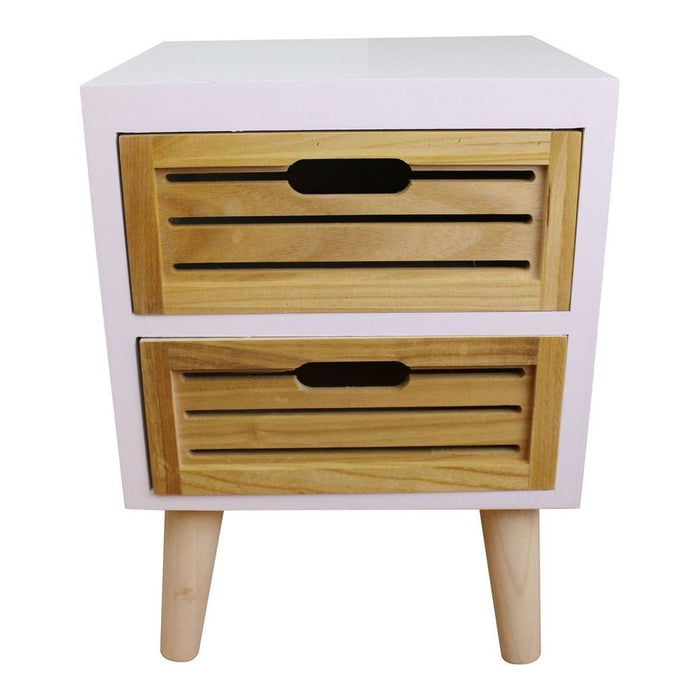 Versatile Compact 2 Drawer Unit | Removable Legs | High-Quality | Multi-Functional Furniture