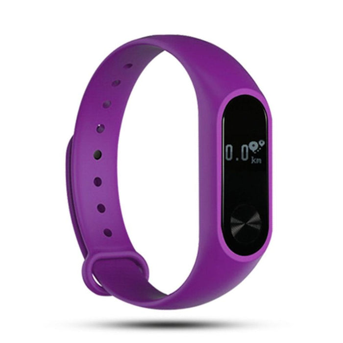 Aquarius AQ112 Fitness Tracker with Heart Rate Monitor, Purple