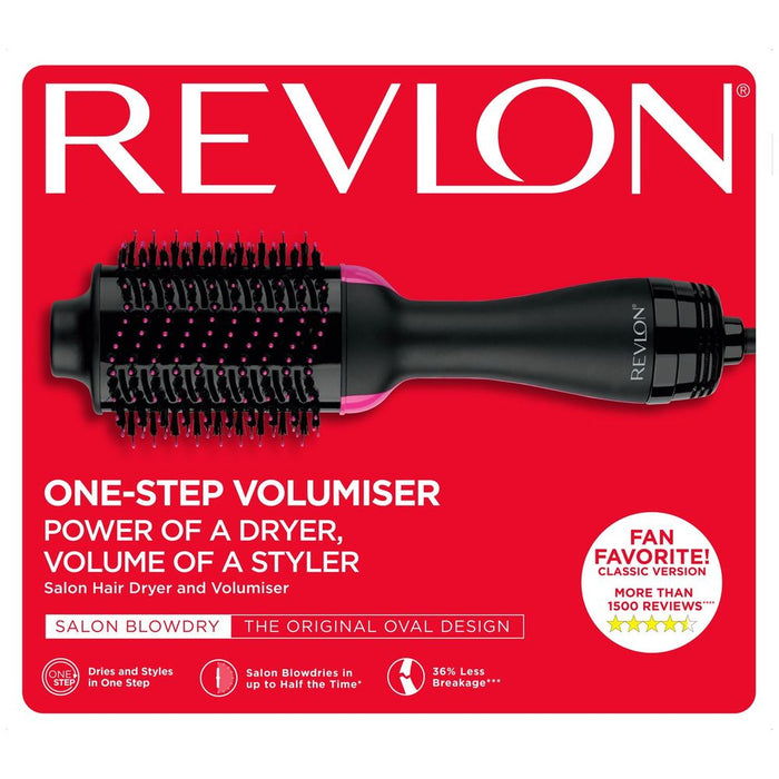 REVLON Pro Salon One Step Hair Dryer Volumizer - Fast, Frizz-Free Volume & Brilliant Shine