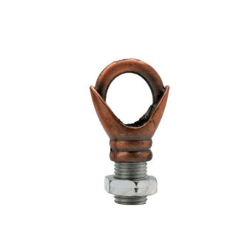 Vintage Copper Hook Ring for Pendants, Fixtures, Chandeliers - Premium Quality