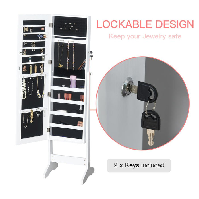 Premium Mirror Jewellery Cabinet- Organize & Secure Your Jewelry