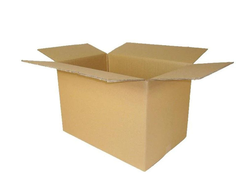 Premium Double Wall Shipping Box - New, Plain Design - 57cm