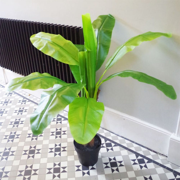 120cm Tropical Artificial Banana Plant Tree - High-Quality and Realistic - Perfect for Home Decor