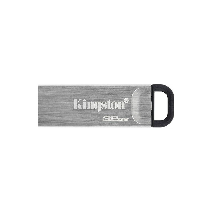 Kingston DataTraveler Kyson USB 3.2 Gen 1 Flash Drive 32GB - Stylish Capless Metal Case