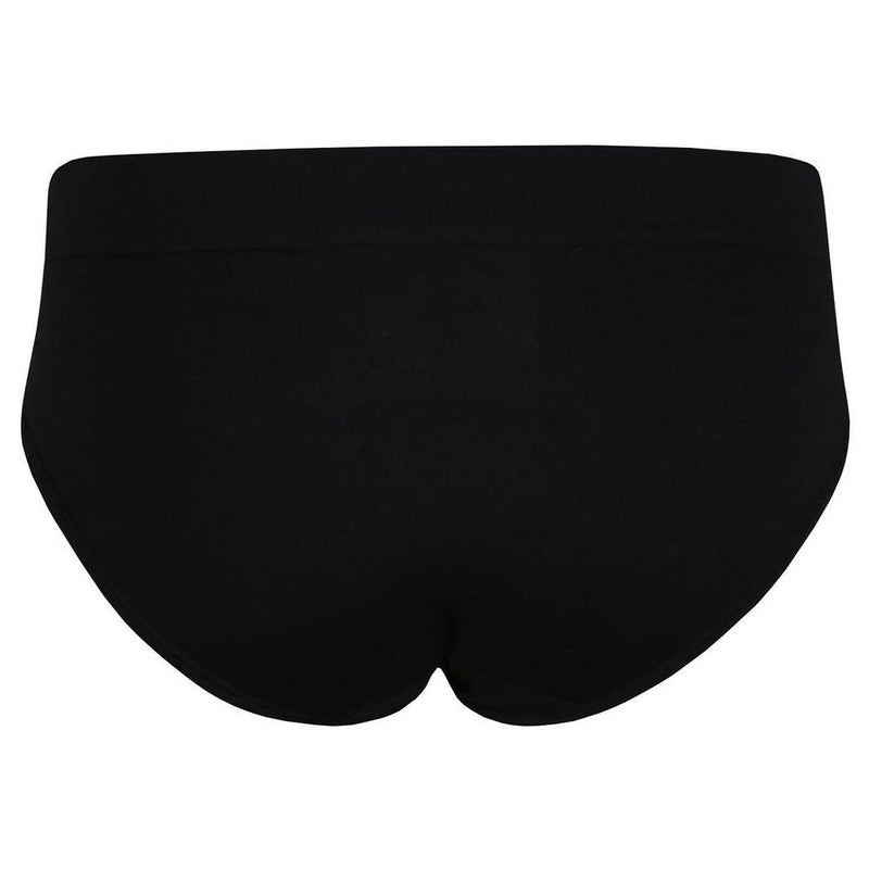 Reebok Women's 3 Multi Pack Seamless Brief, Black, Sizes XS-XL