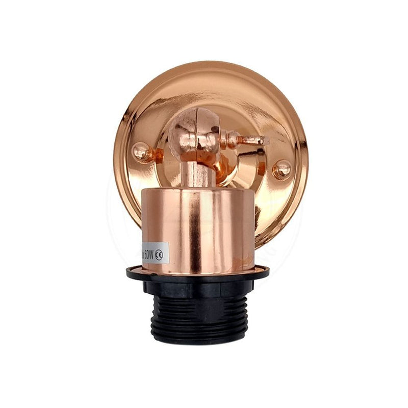 Vintage Industrial Rose Gold Retro Wall Light Sturdy Metal Lamp Shade Lights Classic Style E27
