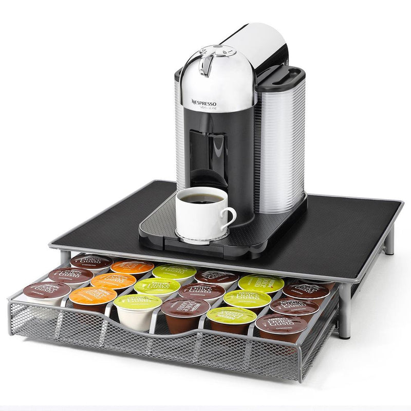 Commscope Stackable Pod Vinsani Rotating Coffee Capsule Pod Stackable Holder Tower Rack Storag ...