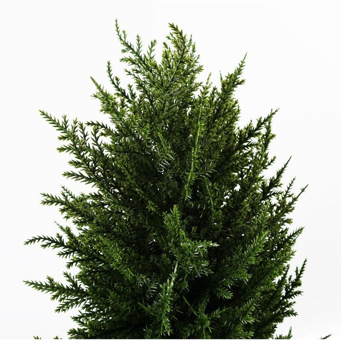 Premium 120cm Spiral Cypress Outdoor Tree - UV Resistant Artificial Plant